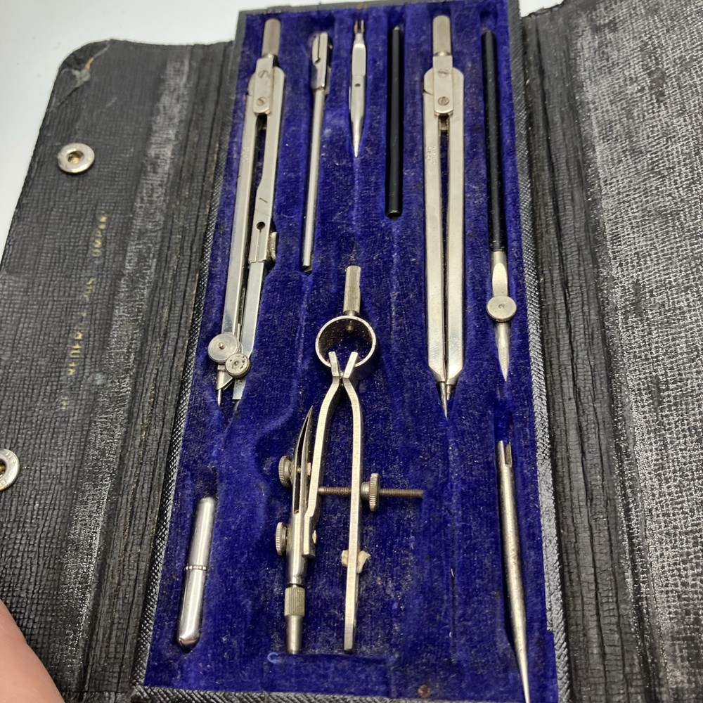 Vintage POST Company Techmaster 1143 Drafting Set Made in Germany