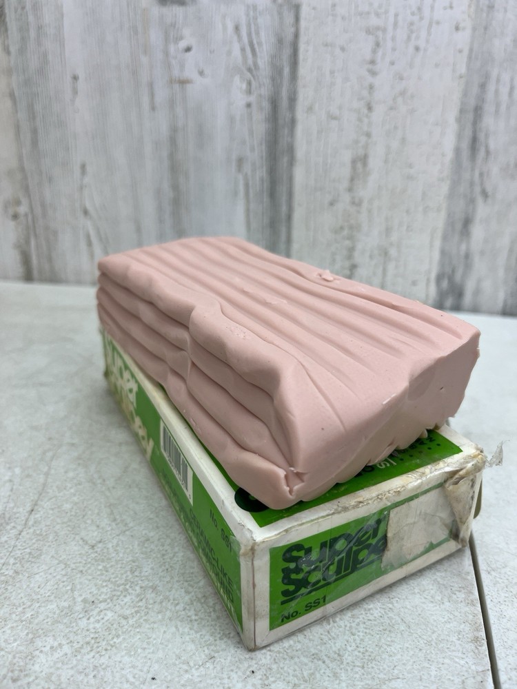 Super Sculpey Ceramic-Like Sculpturing Compound PolyForm Material SS1 Never Used
