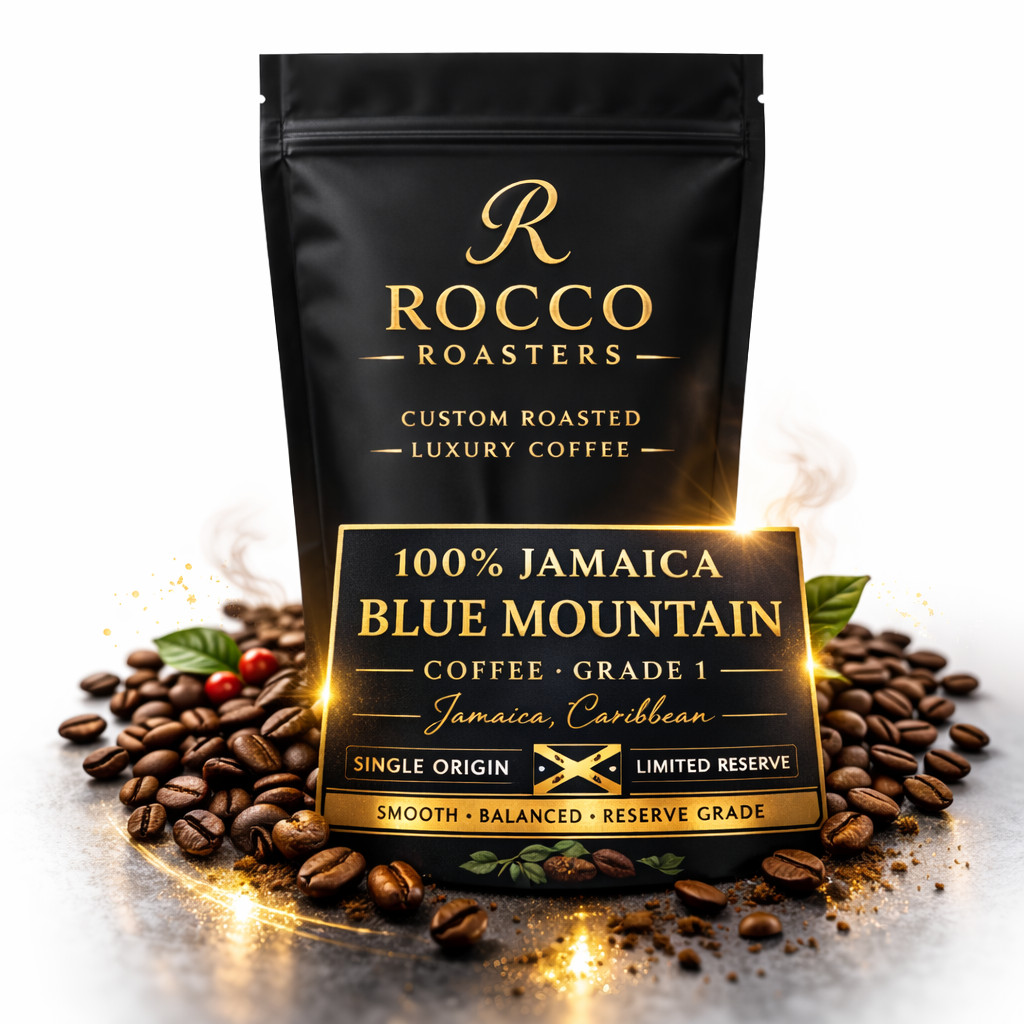 Jamaica Blue Mountain Coffee – 5 lbs in 1 lb Bags • Fresh Roasted or Green Beans