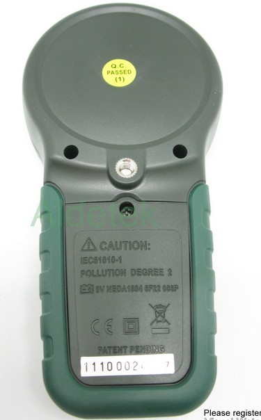 MASTECH multi function Luxmeter MS6612 light meter foot candle auto range peak