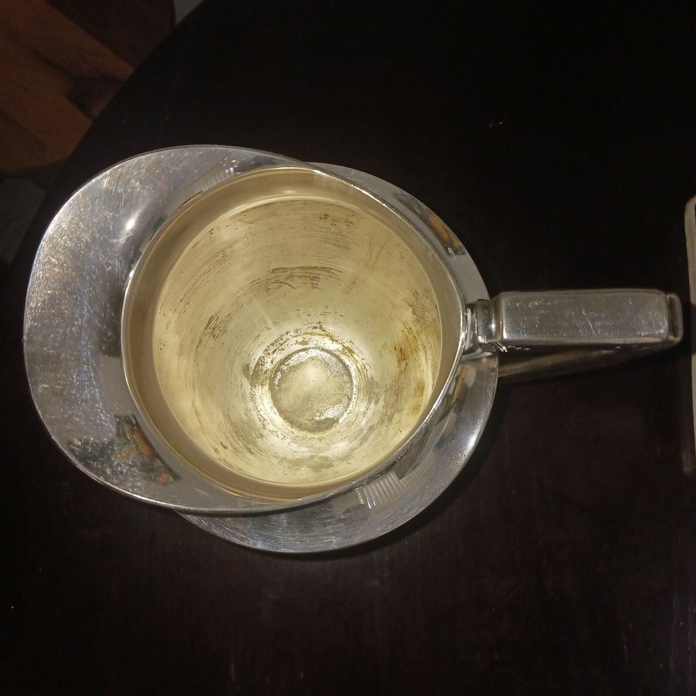 Benedict E.P.N.S. B.M.M. Period Plate Georgian 1859 Silver Pitcher