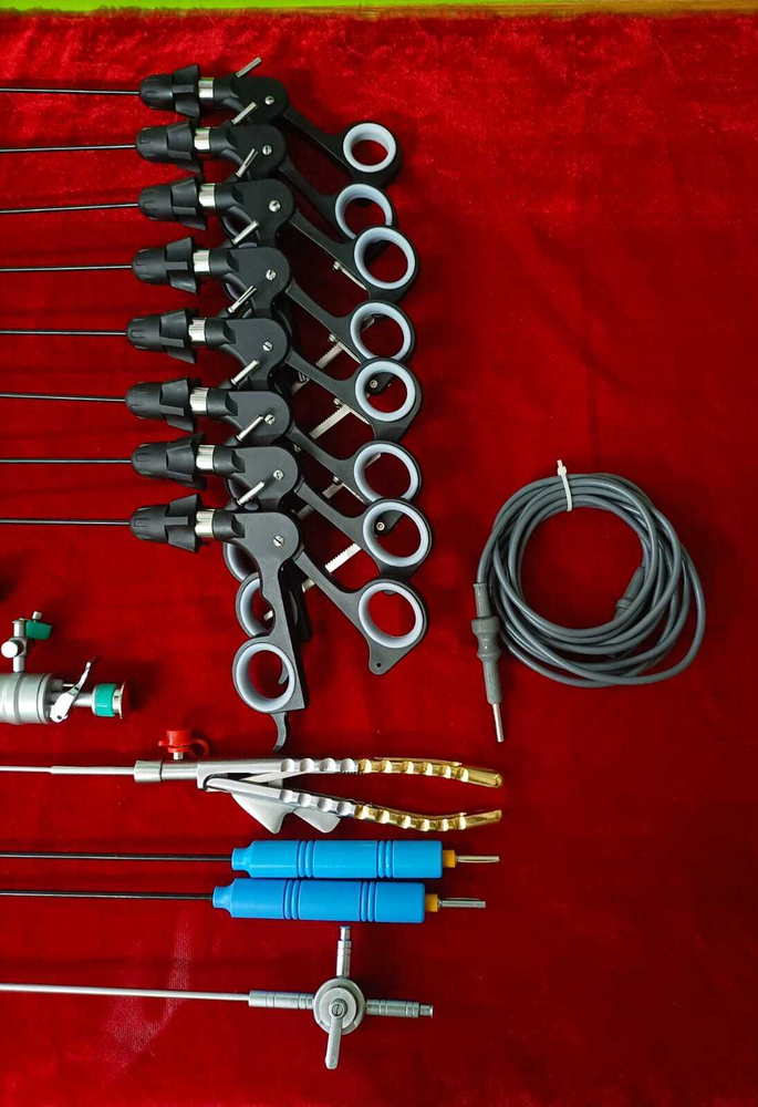 15pc-Laparoscopic Surgery Set 3mmx230mm Reusable Surgical Instruments