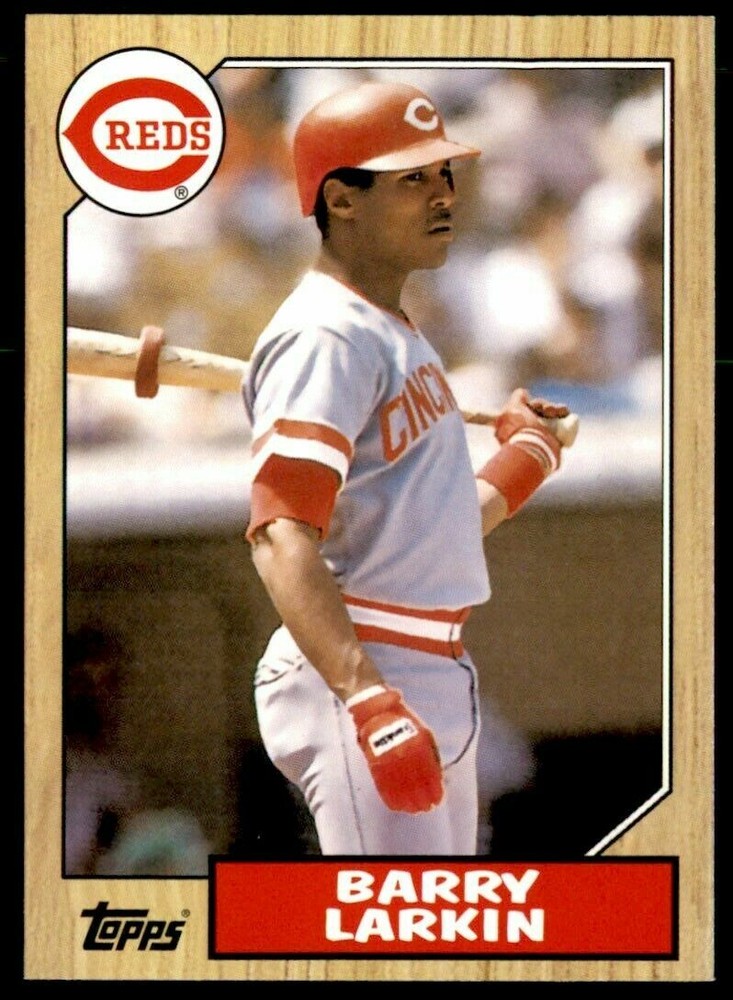 !!!    BARRY LARKIN  TOPPS   BASEBALL INSERT CARD $$