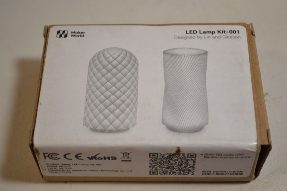 Bambu lab Hardware Kits LED Lamp Kit 001 Model: MH001