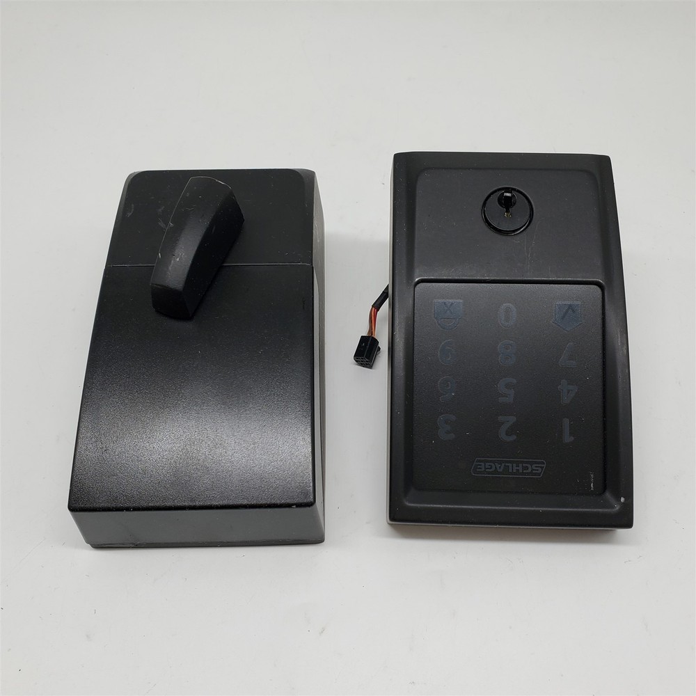 Schlage Encode Smart WiFi Deadbolt Lock - Keyless Entry - Matte Black *READ*