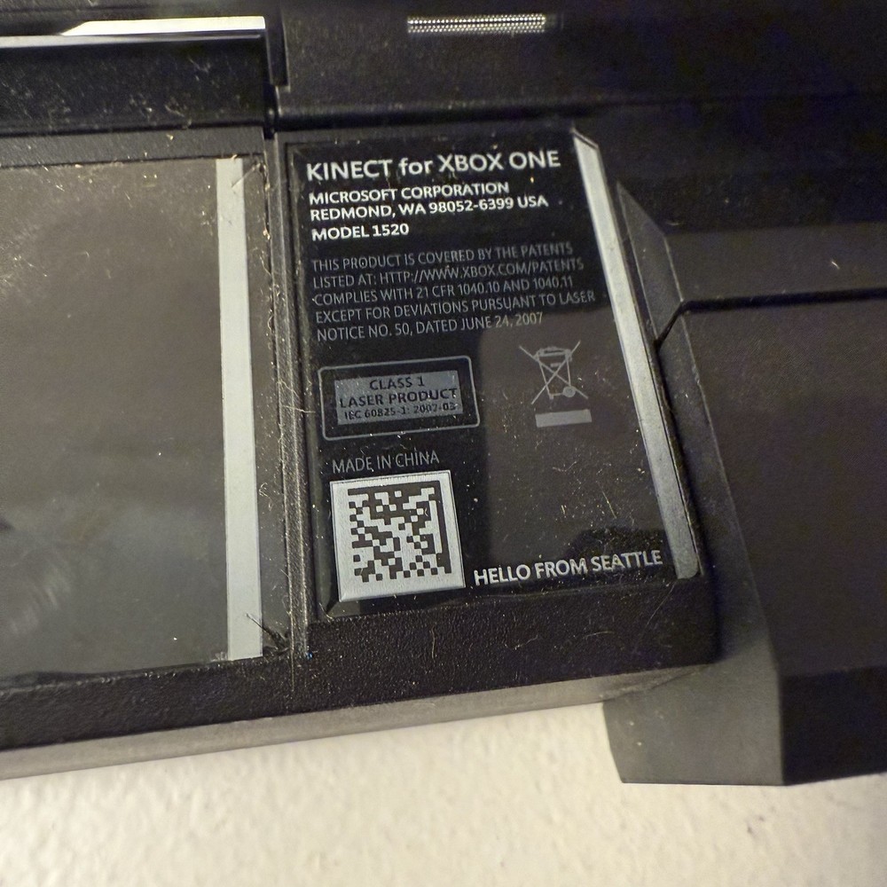 Microsoft Xbox One Kinect Sensor Bar - Black