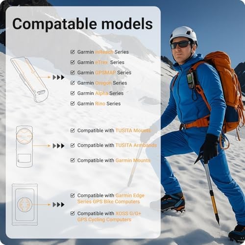 TUSITA Backpack Tether Garmin eTrex GPS Mount