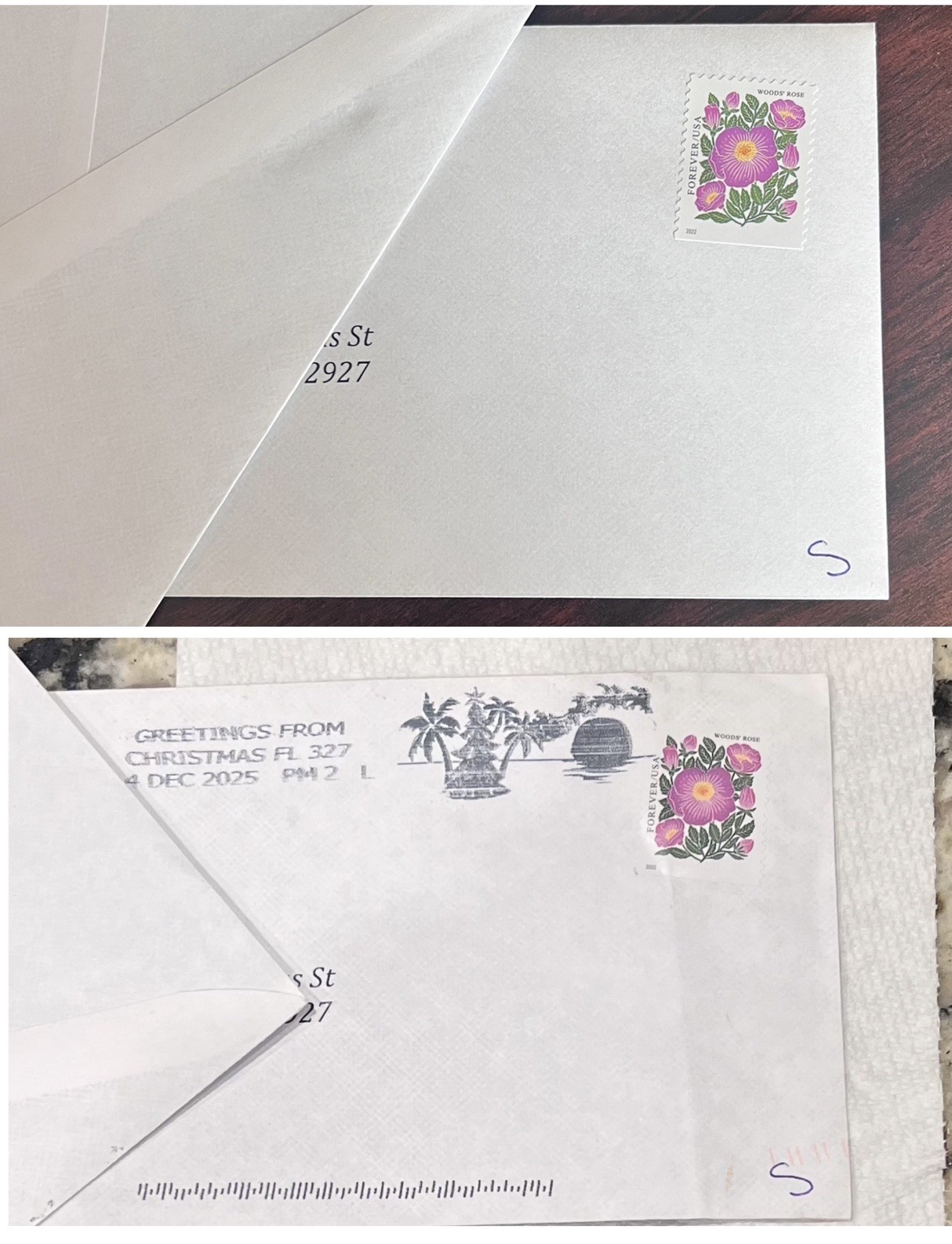 Lot of 200 Forever Floral Stamps New 10 Books postage