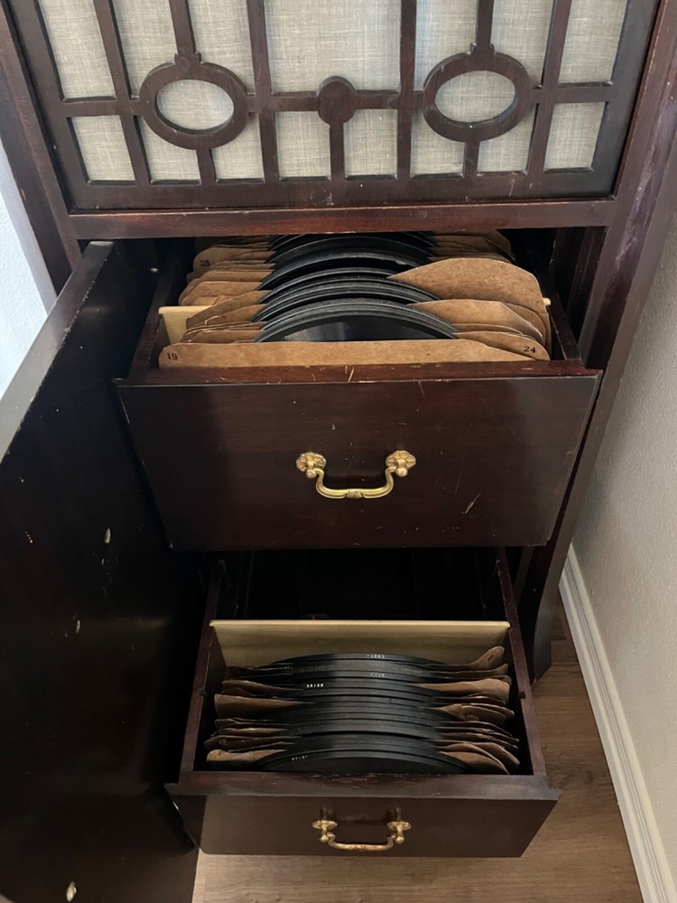 thomas edison c-250 phonograph/record player