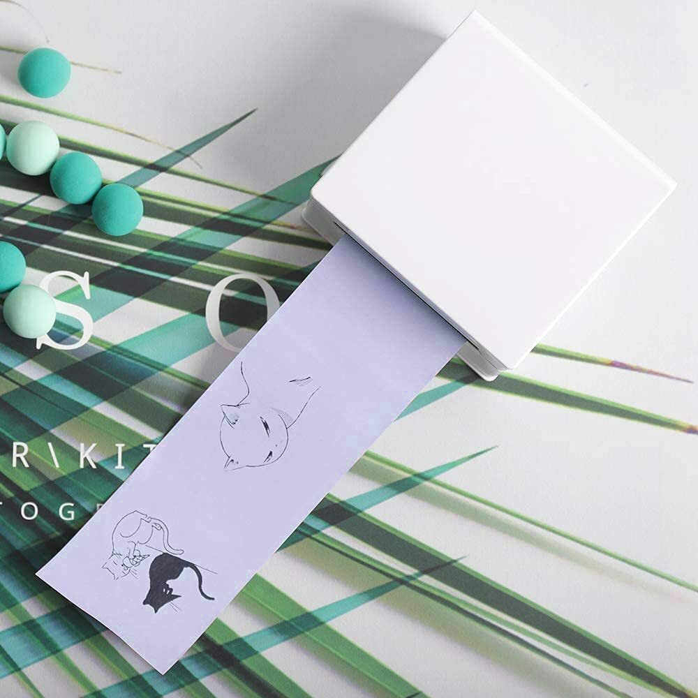 3Roll Phomemo Sticker Paper Colored 53mm Thermal Paper for M02/M03 Printer US