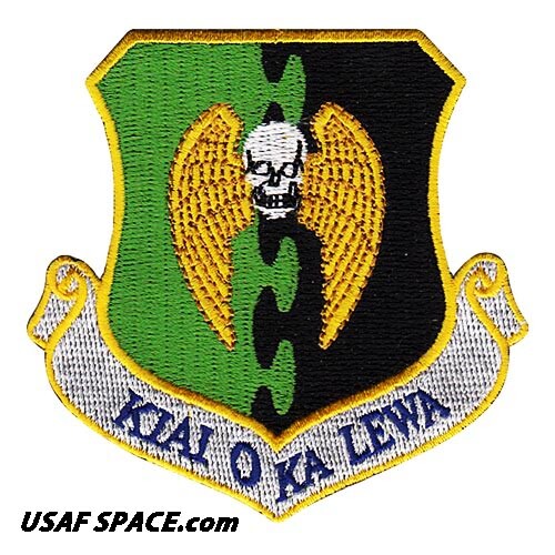 USAF 5TH BOMB WING - B-52 HEAVY BOMBER - Minot AFB, ND - ORIGINAL VEL PATCH