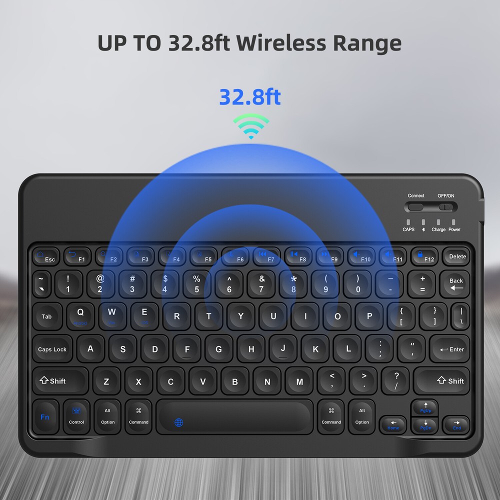 Wireless Bluetooth Keyboard For Windows Android iOS PC Phone Tablet Universal US