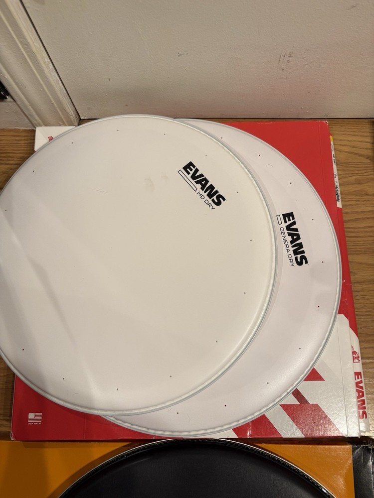20 pieces DRUMHEADS SET – EVANS & REMO READ DESCRIPTION