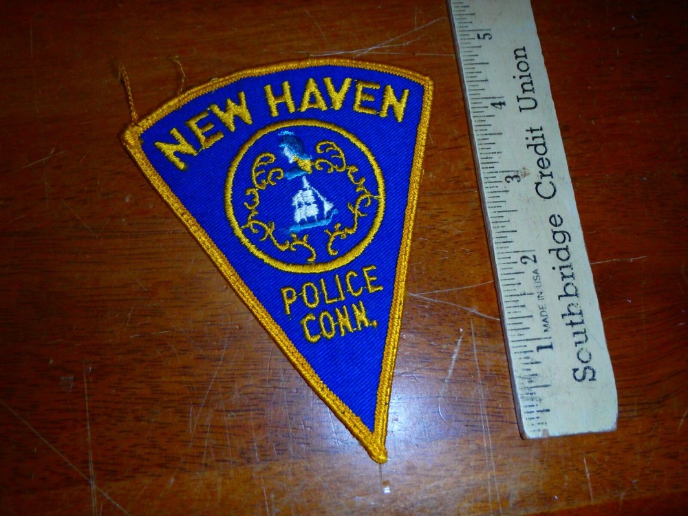 NEW HAVEN CONNECTICUT  VEST OBSOLETE PATCH BX AAA #3