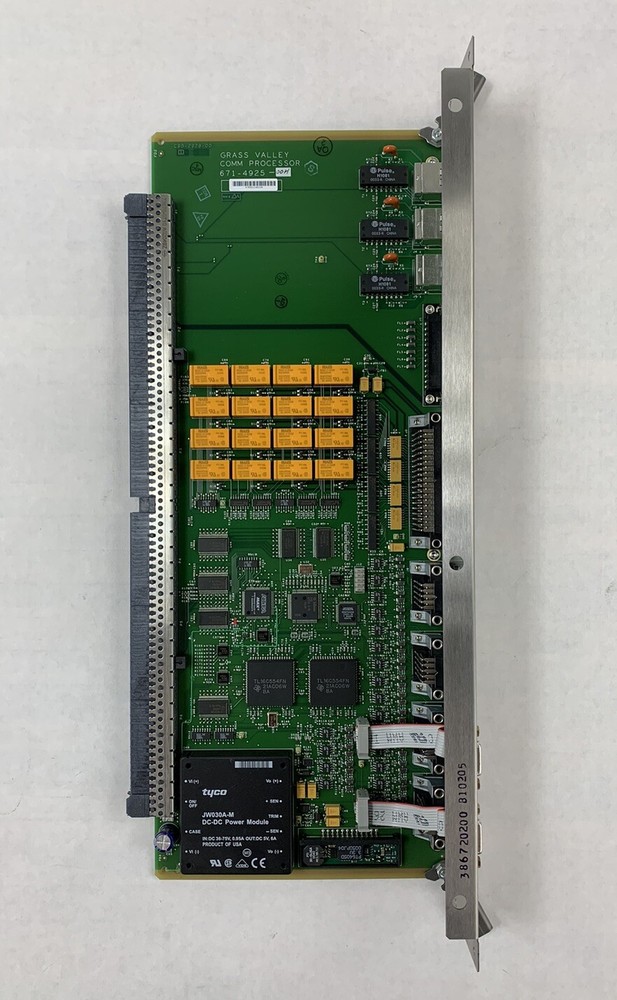 Grass Valley 671-4925-00H Production Switcher Comm Processor Board