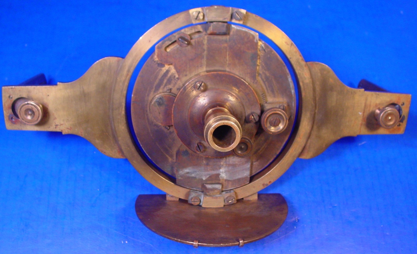 1870 James Reed Gimballed Mining Compass - RARE American Compass