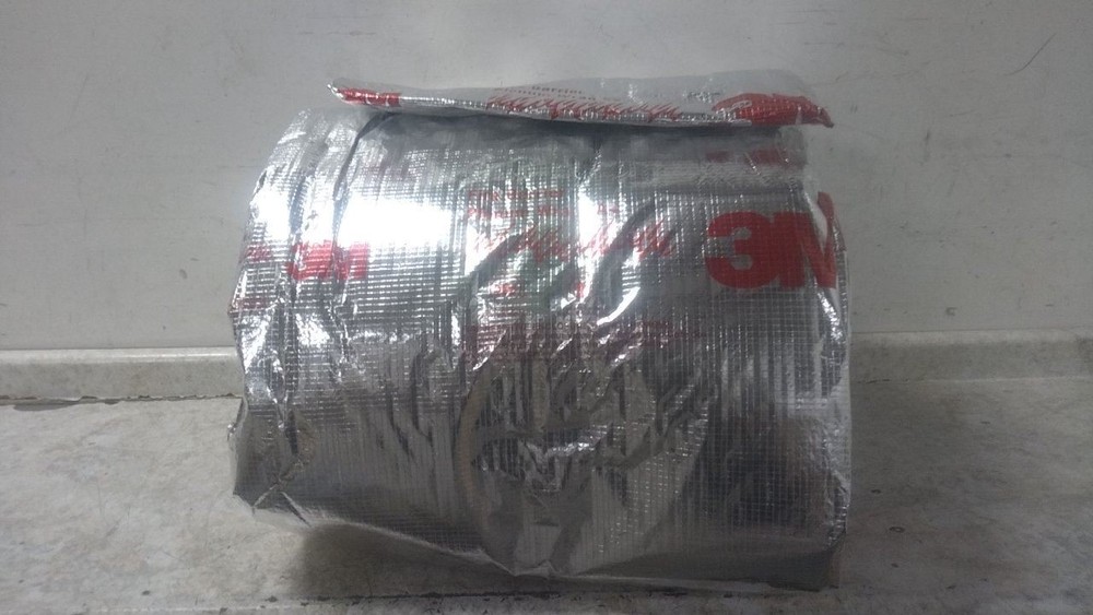 3M PLENUM-WRAP-5A+(24") 24 In Width 50 Ft Length Silver Firestop Strip