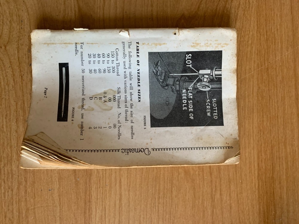 Domestic home sewing machine