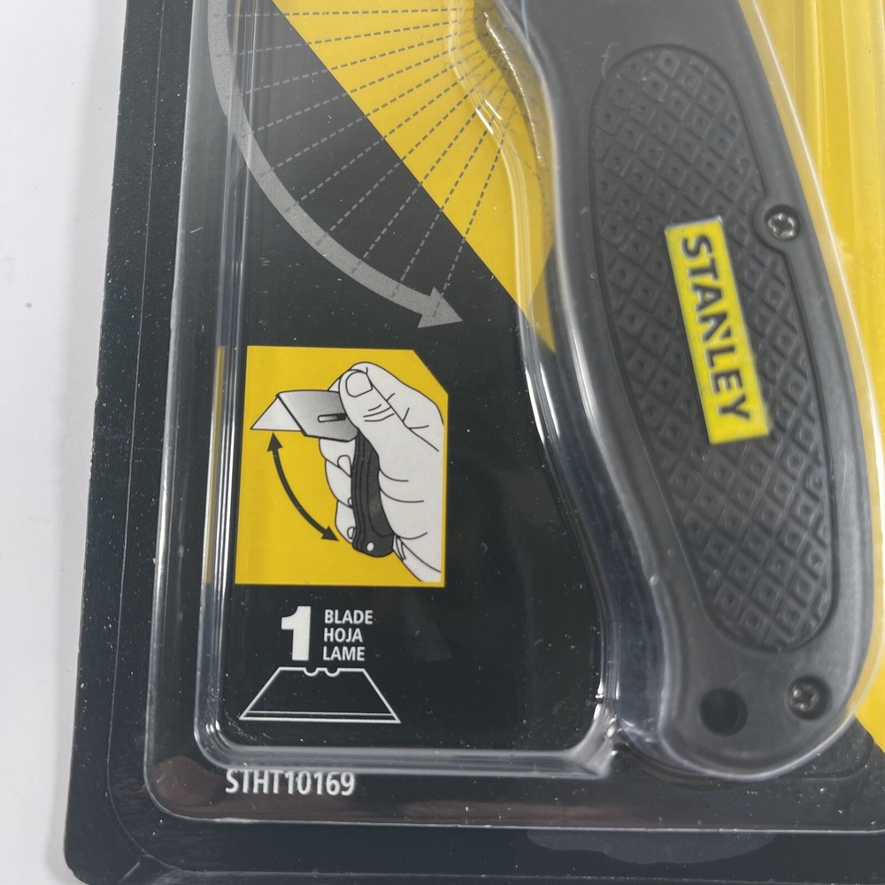 NEW 2016 Stanley Quickchange Fixed Blade Folding Utility Knife #STHT10169