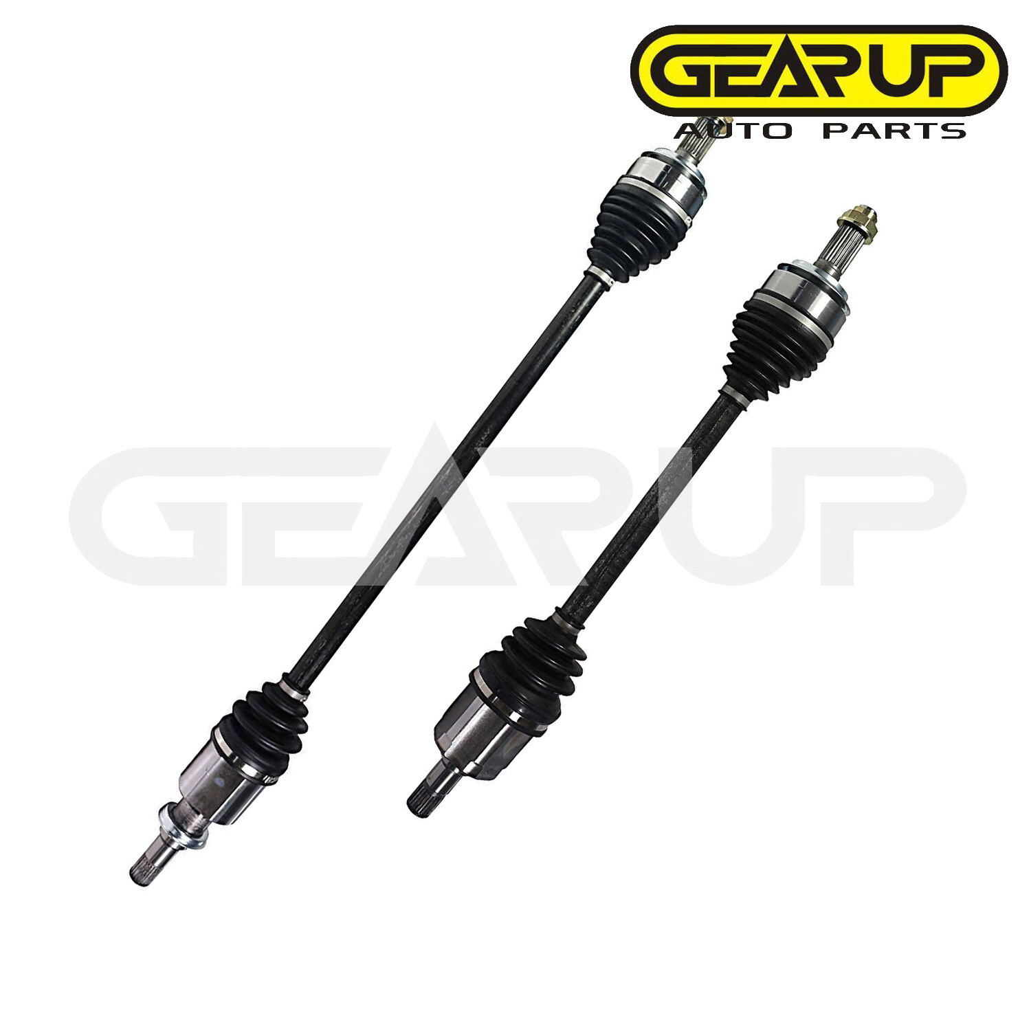 Front Pair CV Axle Joint Shaft Assembly for Honda Civic Auto CVT Trans 2016-2021