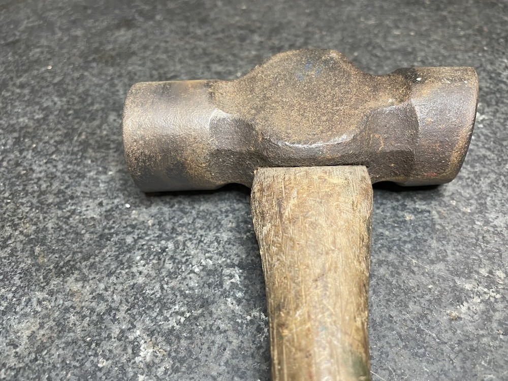 Blacksmiths tool dressing slope face granite tool sharpening hammer 2 Lbs. 4 Oz.