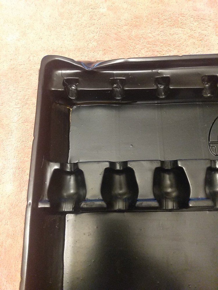 Mac Tools 9 Piece Nut Driver Plastic Storage Tray Black