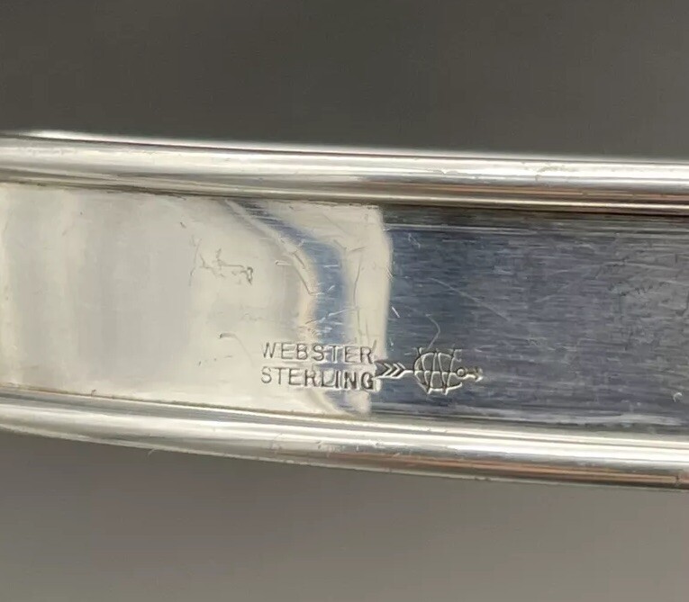 Sterling Silver Napkin Ring Engraved Name “Darrell” Webster