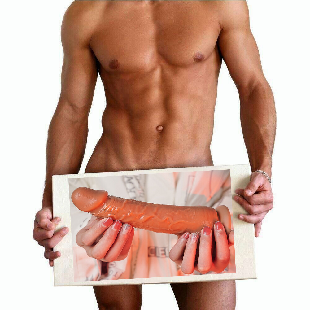 5.3" Dildo For Men Gay Anal Realistic Silicone Penis Suction Cup Women Sex Toy