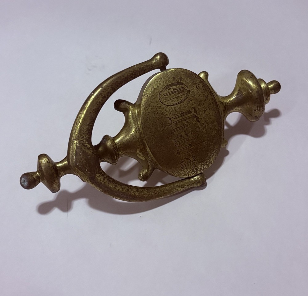 Vintage Things Remembered Solid Brass Door Knocker Engraved “O’hara” Decor X