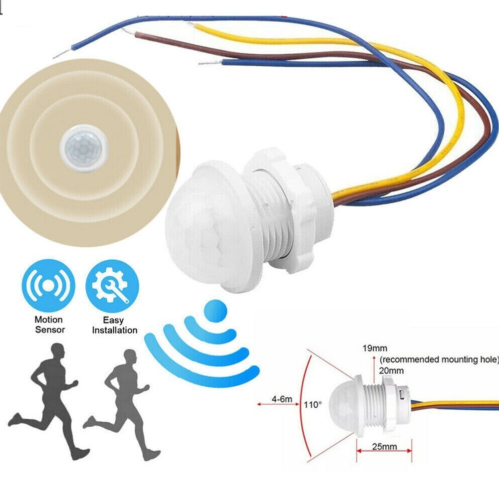 Light Switch Motion Light Switch -20 �� -+40 �� Corridor Recessed PIR Sensor