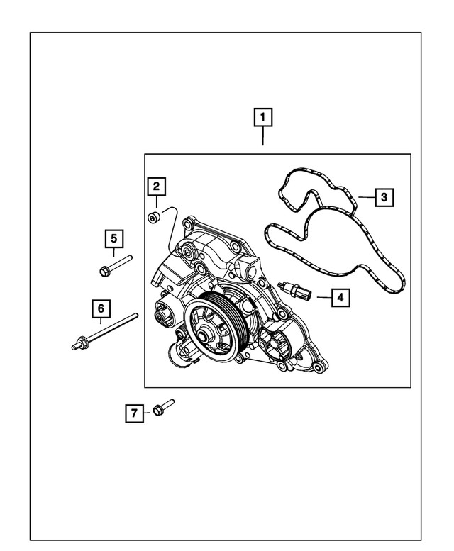 Genuine Mopar Pipe Plug 6036307aa