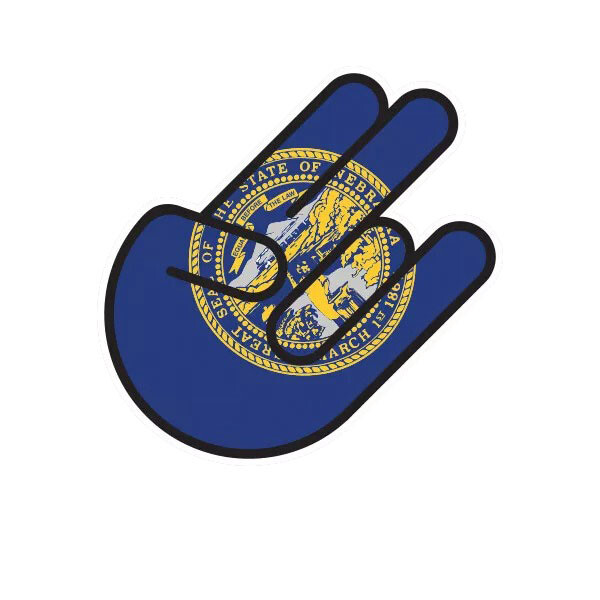 Nebraska Shocker Sticker Decal
