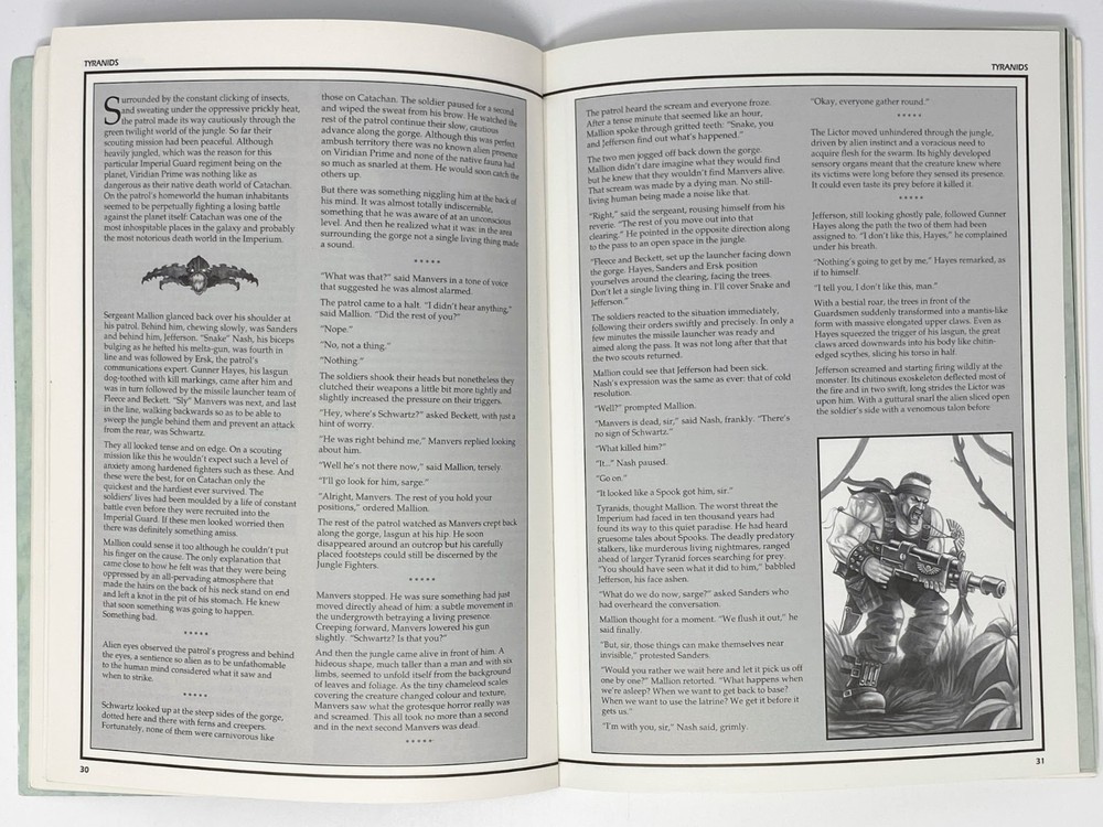 Games Workshop Warhammer 40K 2nd Edition Codex: Tyranids (1995) Poor+ Loose Page