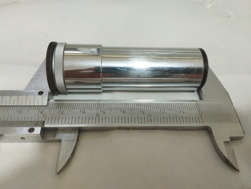 LEITZ WEZTLAR GERMANY LICHTEINSTELUPE EYEPIECE MICROSCOPE