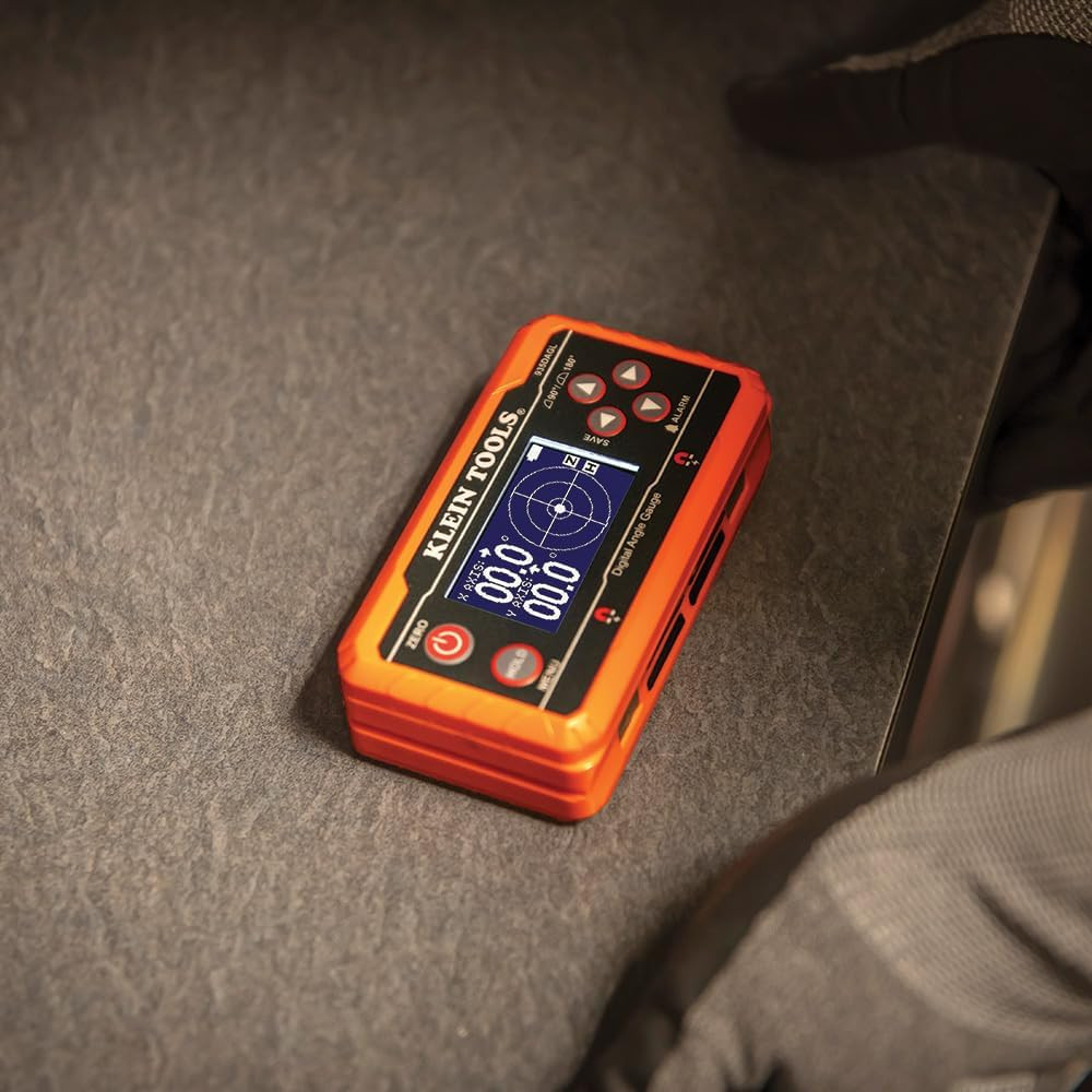 935DAGL Digital Level Angle Finder with Programmable Angles, Measures 0 - 90 and