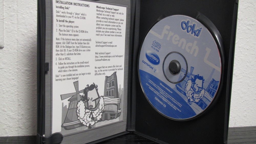 Doki Eazyspeak French 1 (Mindscapes, PC CD-ROM, 2004)