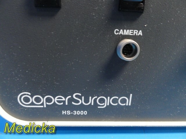 Cooper Surgical HS-3000-1 Camera/Dual Light Source Combo System ~ 25405