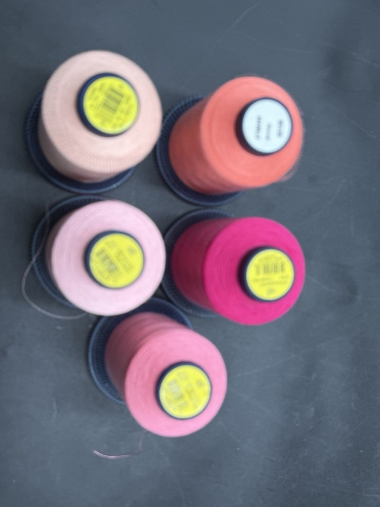 Embroidery Machine Thread Five Spools