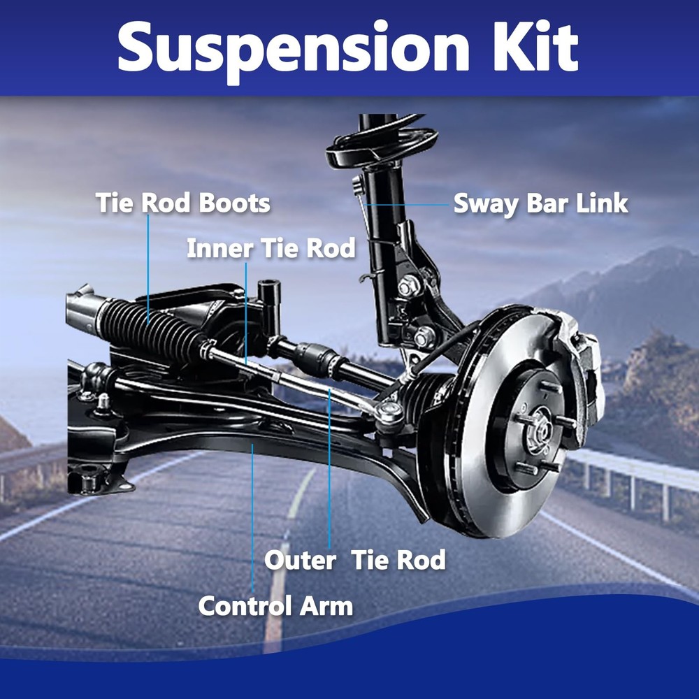 Front Upper Control Arm for 2004-2007 Trailblazer Envoy 16Pcs