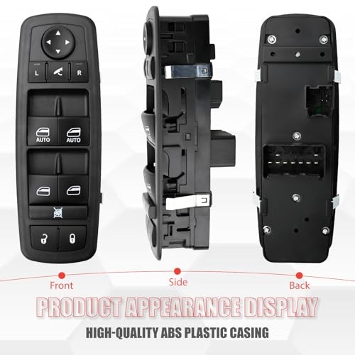 68110867AA Master Power Window Switch Driver Side Compatible with 1500 2500