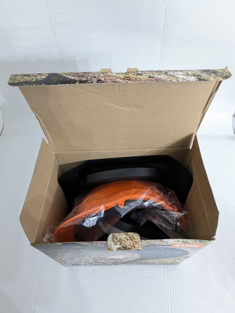 GENUINE OEM STIHL FUNCTION BASIC CHAINSAW SAFETY HELMET AND VISOR 0000 888 0810