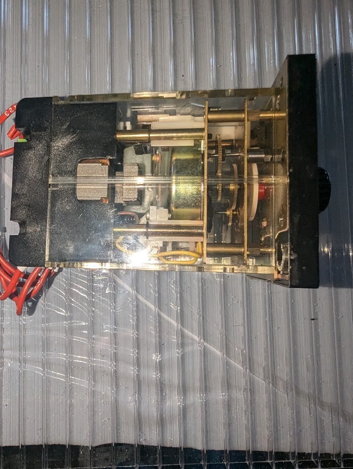 DOLD VS700.16.1011 PANEL TIMER RELAY 220V 50 CYCLE .4 TO 10 SECONDS
