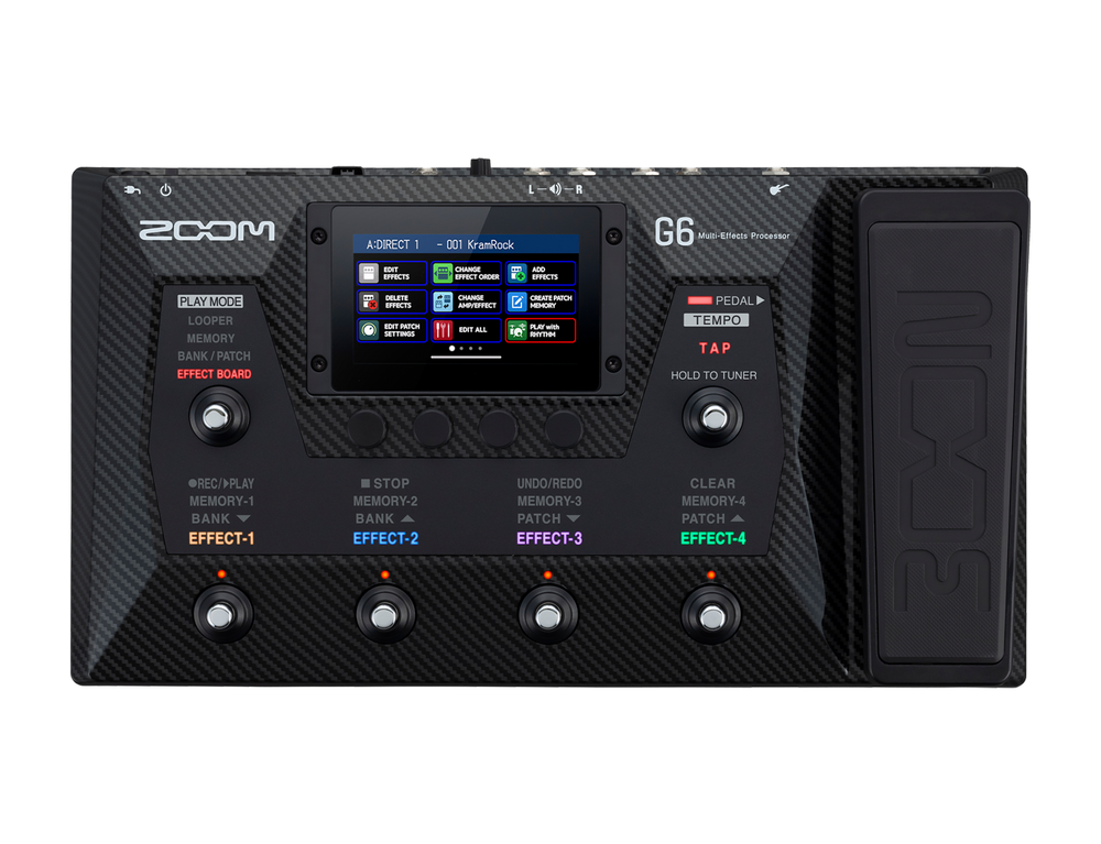 ZOOM G6 Guitar Multi Effects Processor Pedal Brand New