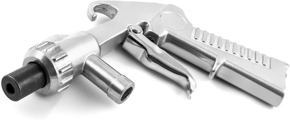 Ergonomic Hand-Powered Sand Blaster Gun with 4 Ceramic Nozzles for Versatile Use