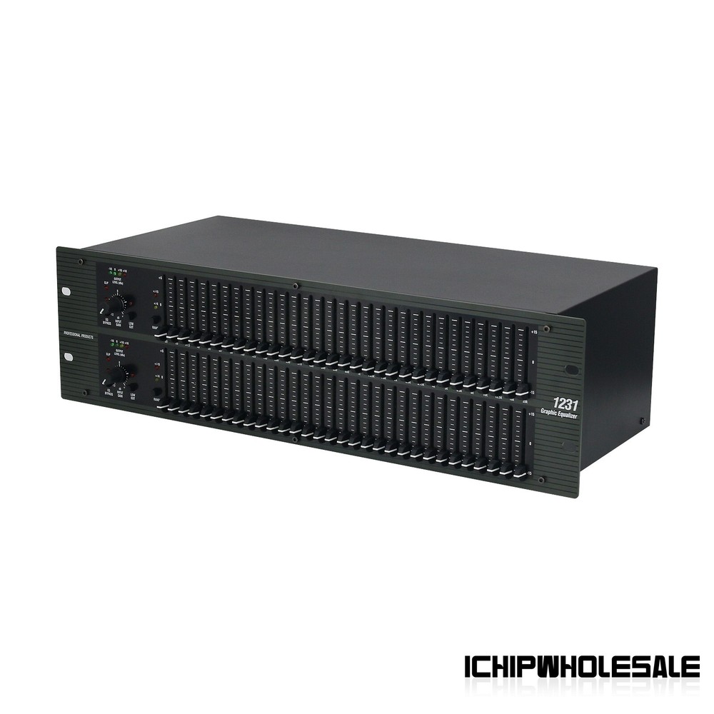 DBX 1231 Audio Equalizer Dual 31 Band IC Chip Control Solid Core Pure Copper