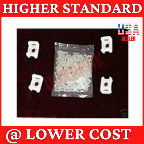 100 PCS 2 Way M5  Saddle Cable Tie Mount Base Natural