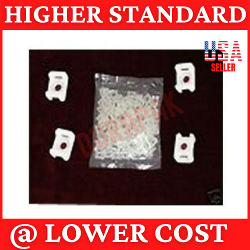 100 PCS 2 Way M5 Saddle Cable Tie Mount Base Natural