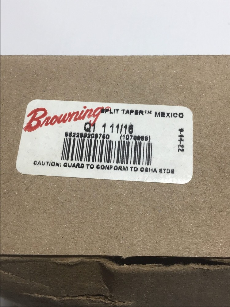Browning Q1 Split Taper Bushing 1-11/16