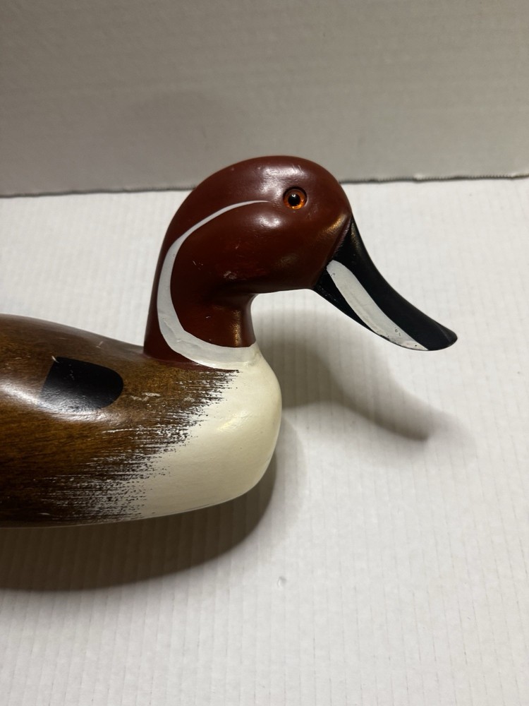 Wood Decoy Duck - Hand Painted -