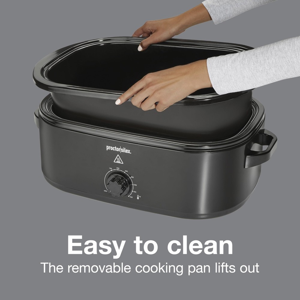 Proctor Silex 24-Pound Electric Roaster Oven with Variable Temperature Control,